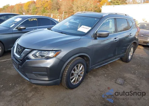 2019 Nissan Rogue Sv z USA, uszkodzony, nr VIN KNMAT2MV2KP551313